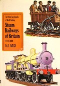 Book cover of The Pocket Encyclopaedia of Steam Railways of Britain in Colour by NOCK, O.S. 